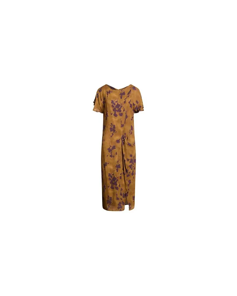 Manila Grace KLEIDER - Midi-Kleiderauf YOOX.COM Khaki