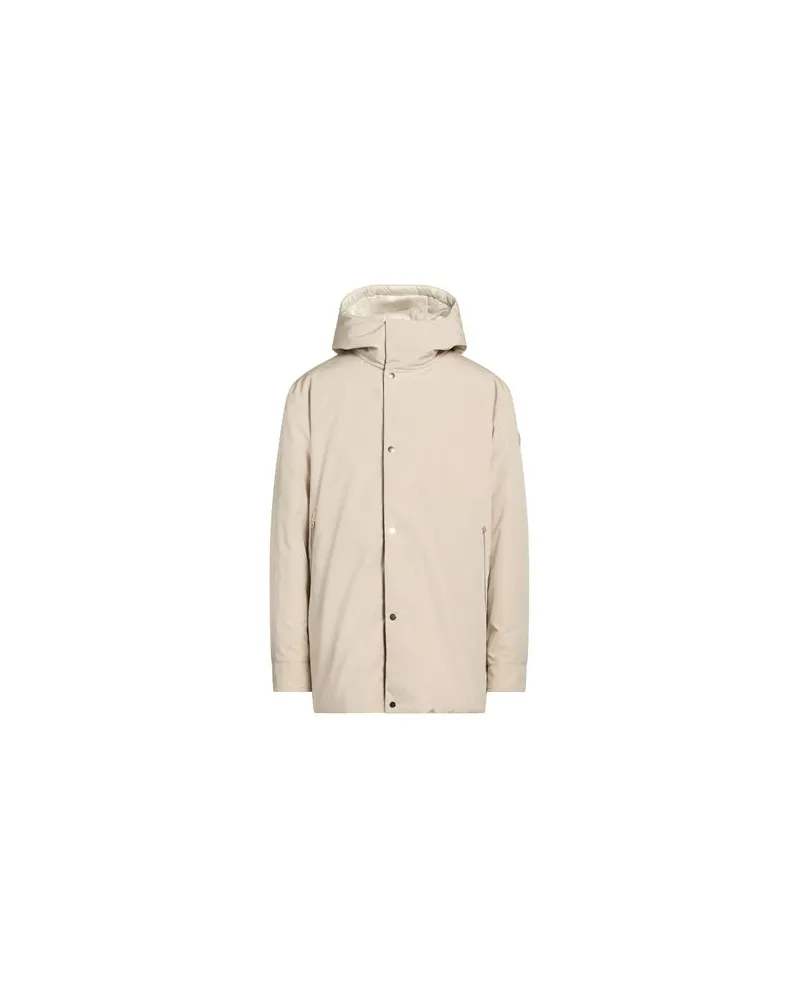 Moncler JACKEN & MÄNTEL - Pufferjacken & Daunenjackenauf YOOX.COM Cremeweiß