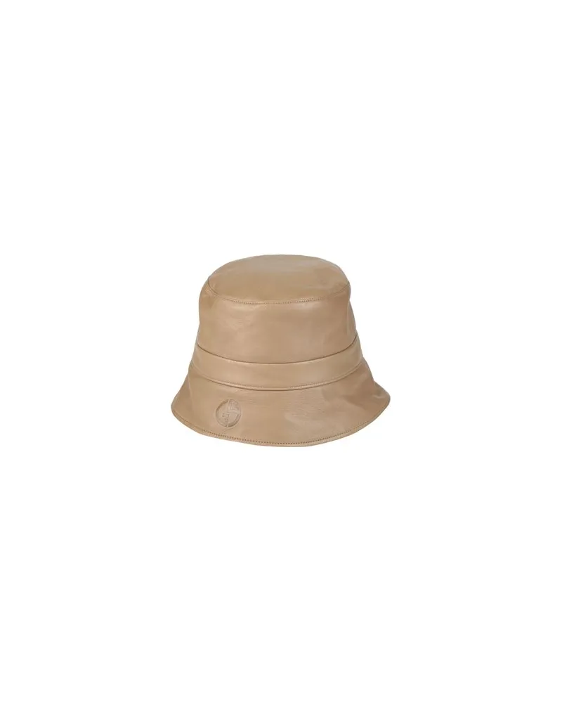 Giorgio Armani ACCESSOIRES - Mützen & Hüteauf YOOX.COM Sand