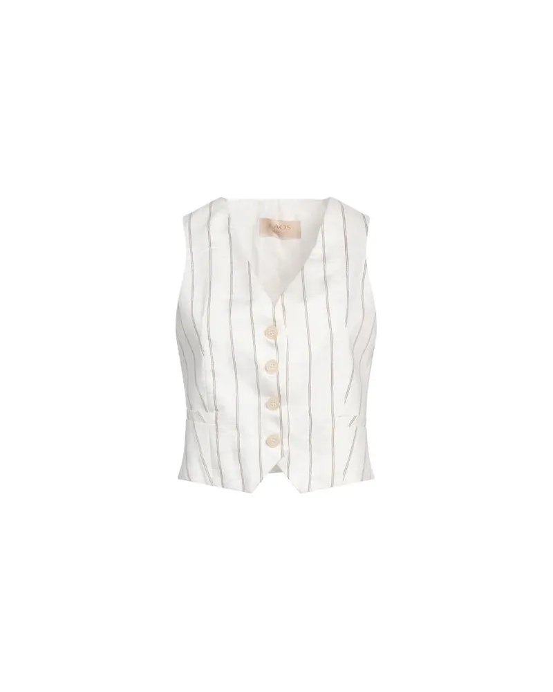 Kaos ANZÜGE und CO-ORDS - Couture-Westenauf YOOX.COM Weiß