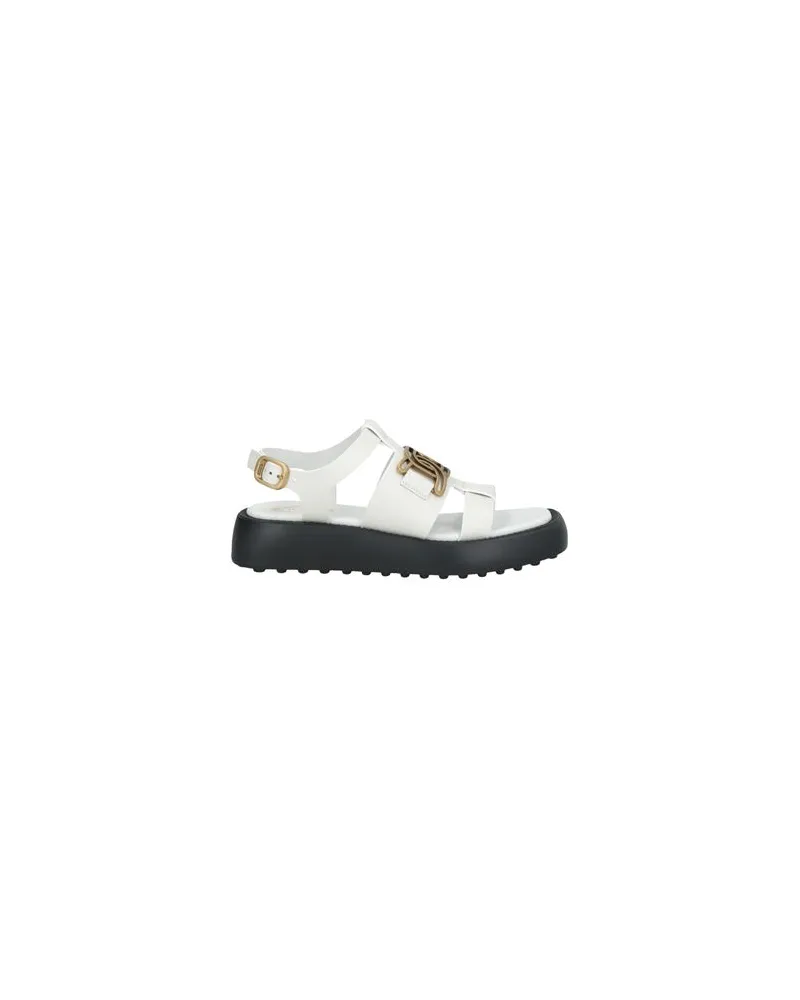 TOD'S SCHUHE - Sandalenauf YOOX.COM Weiß