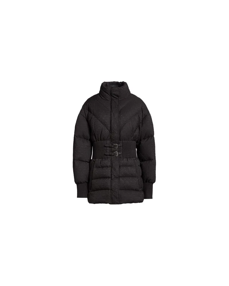 Versace Jeans JACKEN & MÄNTEL - Pufferjacken & Daunenjackenauf YOOX.COM Schwarz