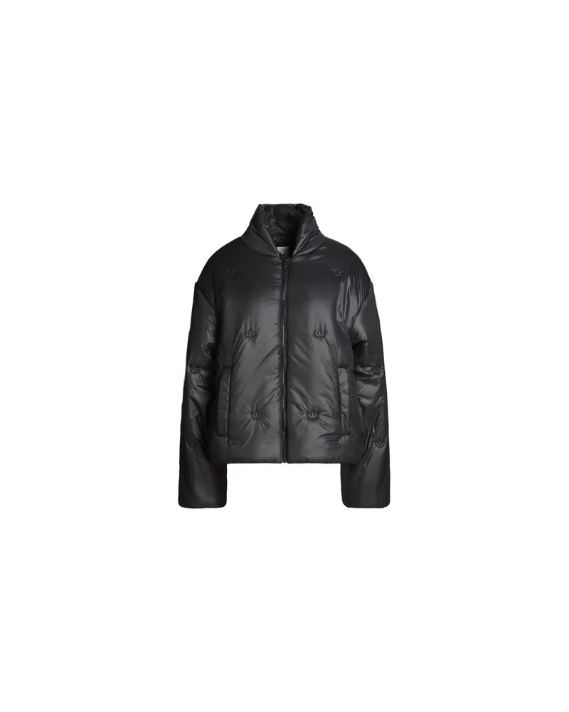 adidas MONOGRAM PUFFER - MONOGRAM PUFFER - JACKEN & MÄNTEL - Pufferjacken & Daunenjackenauf YOOX.COM Schwarz