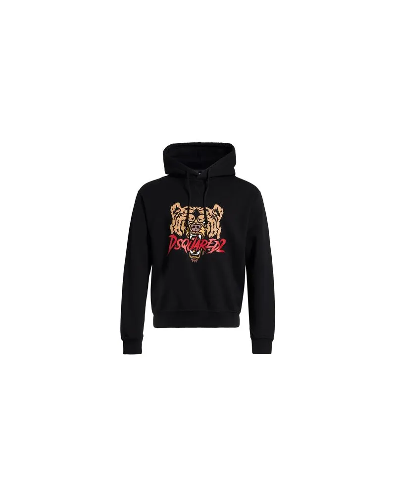 Dsquared2 TOPS - Sweatshirtsauf YOOX.COM Schwarz