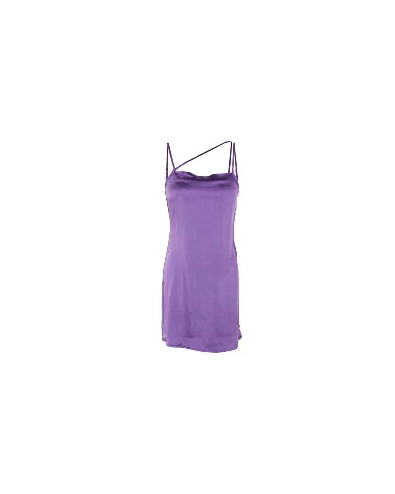 8 by Yoox SLIP MINI DRESS  - KLEIDER - Mini-Kleiderauf YOOX.COM Violett