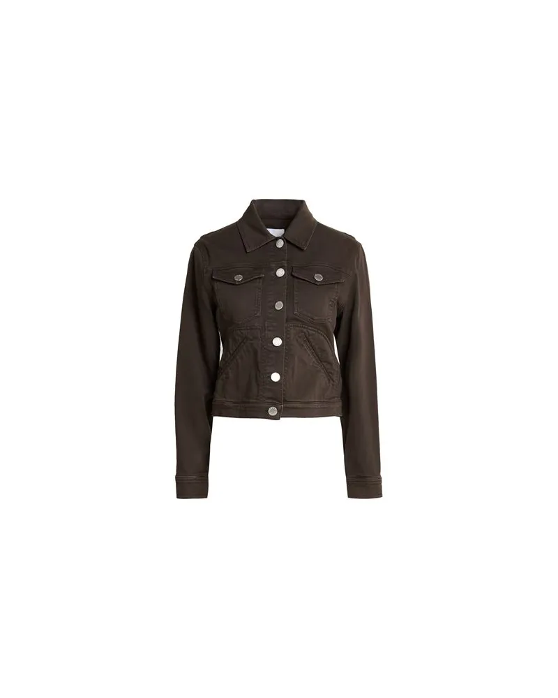 Pinko JACKEN & MÄNTEL - Jeansjacken/Mäntelauf YOOX.COM Braun