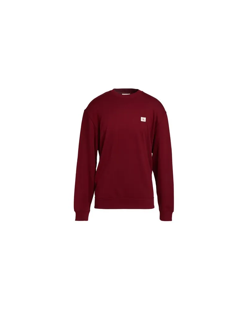 Calvin Klein TOPS - Sweatshirtsauf YOOX.COM Bordeaux