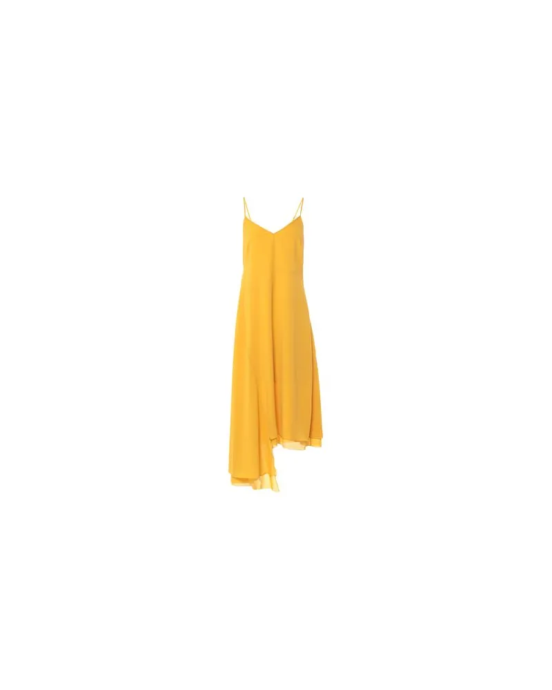 Patrizia Pepe KLEIDER - Midi-Kleiderauf YOOX.COM Gelb