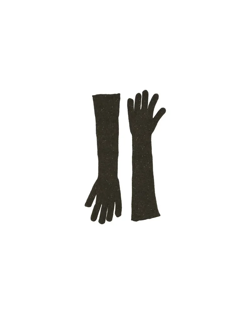 Fabiana Filippi ACCESSOIRES - Handschuheauf YOOX.COM Militärgrün