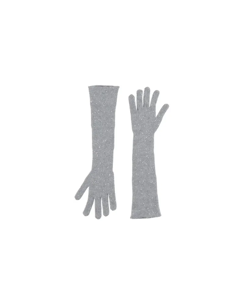 Fabiana Filippi ACCESSOIRES - Handschuheauf YOOX.COM Hellgrau