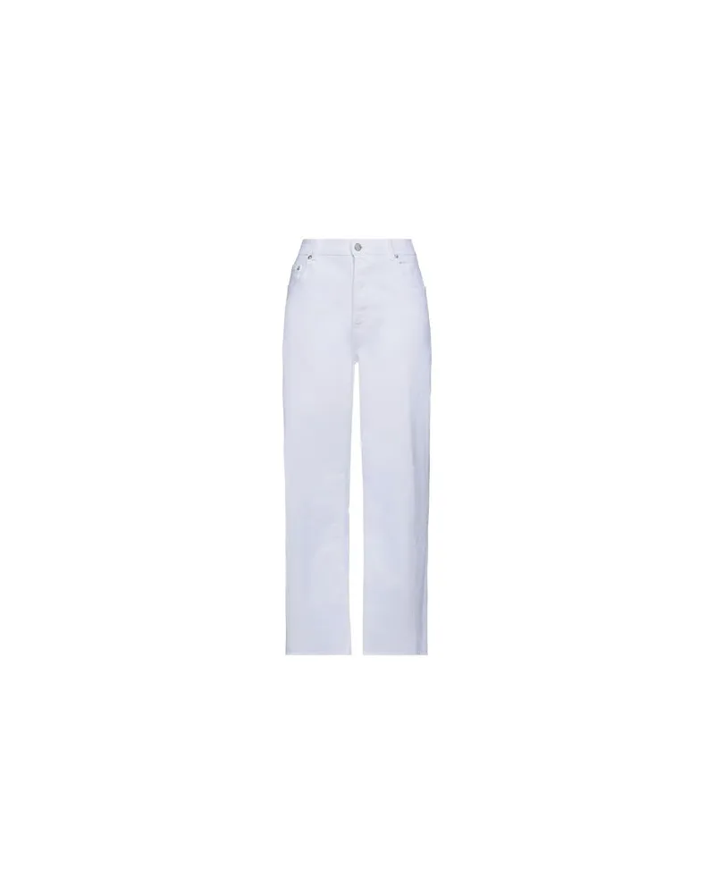 BOYISH HOSEN & RÖCKE - Jeanshosenauf YOOX.COM Weiß