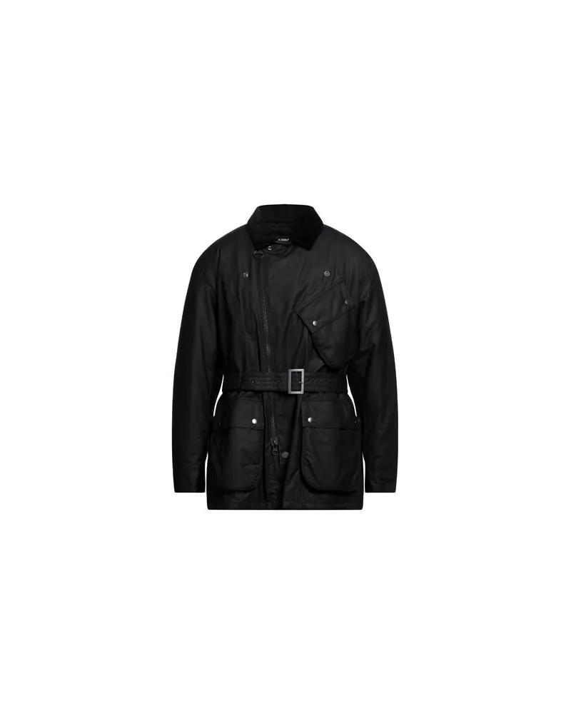 Barbour JACKEN & MÄNTEL - Mäntelauf YOOX.COM Schwarz