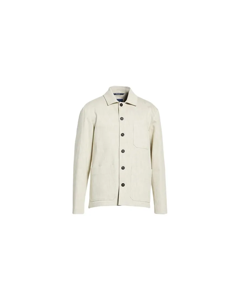 Drumohr  JACKEN & MÄNTEL - Jeansjacken/Mäntelauf YOOX.COM Cremeweiß