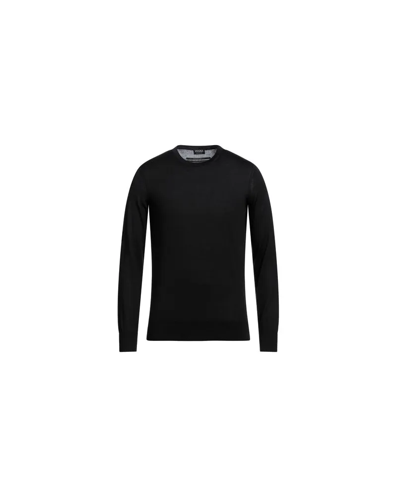 Ermenegildo Zegna STRICKWAREN - Pulloverauf YOOX.COM Schwarz
