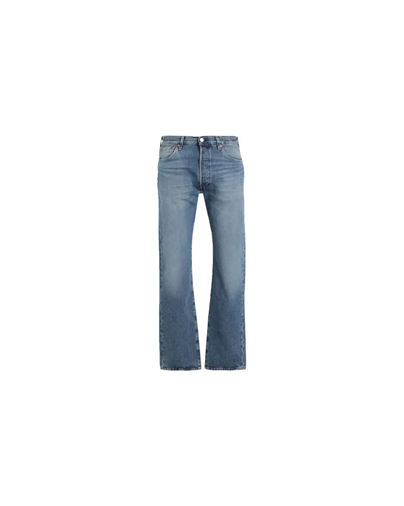 Levi's 501® LEVIS®ORIGINAL FIT MED INDIGO - WORN IN  - HOSEN & RÖCKE - Jeanshosenauf YOOX.COM Blau
