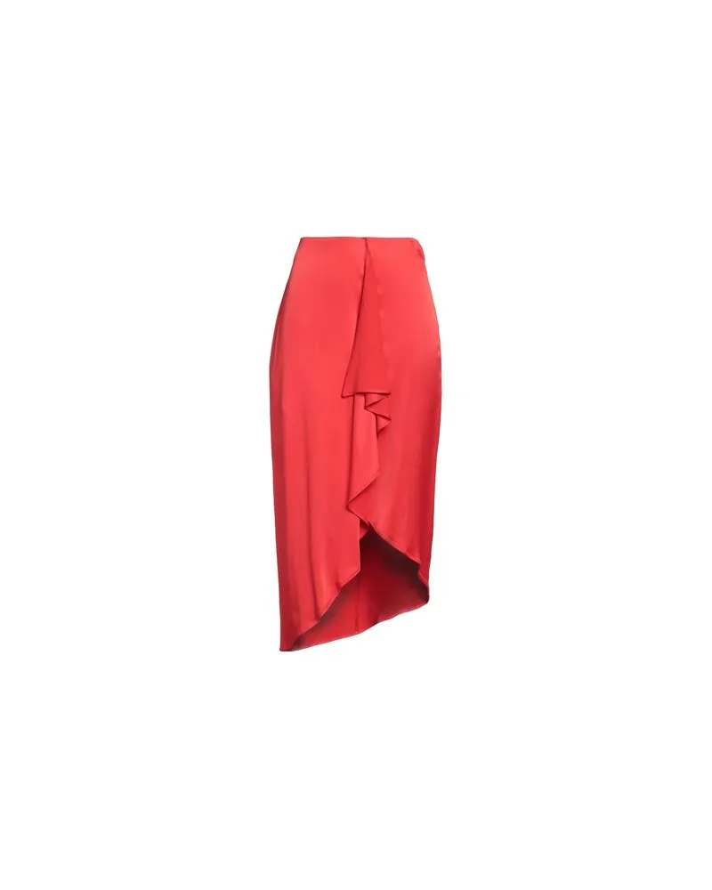 Moschino HOSEN & RÖCKE - Midi-Röckeauf YOOX.COM Rot
