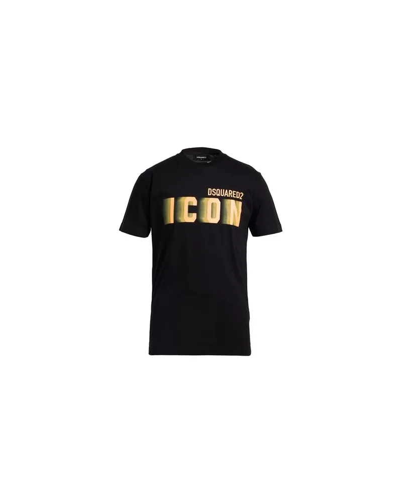 Dsquared2 ICON - TOPS - T-shirtsauf YOOX.COM Schwarz