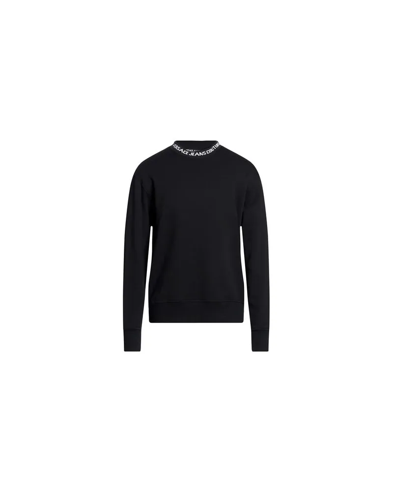 Versace Jeans TOPS - Sweatshirtsauf YOOX.COM Schwarz