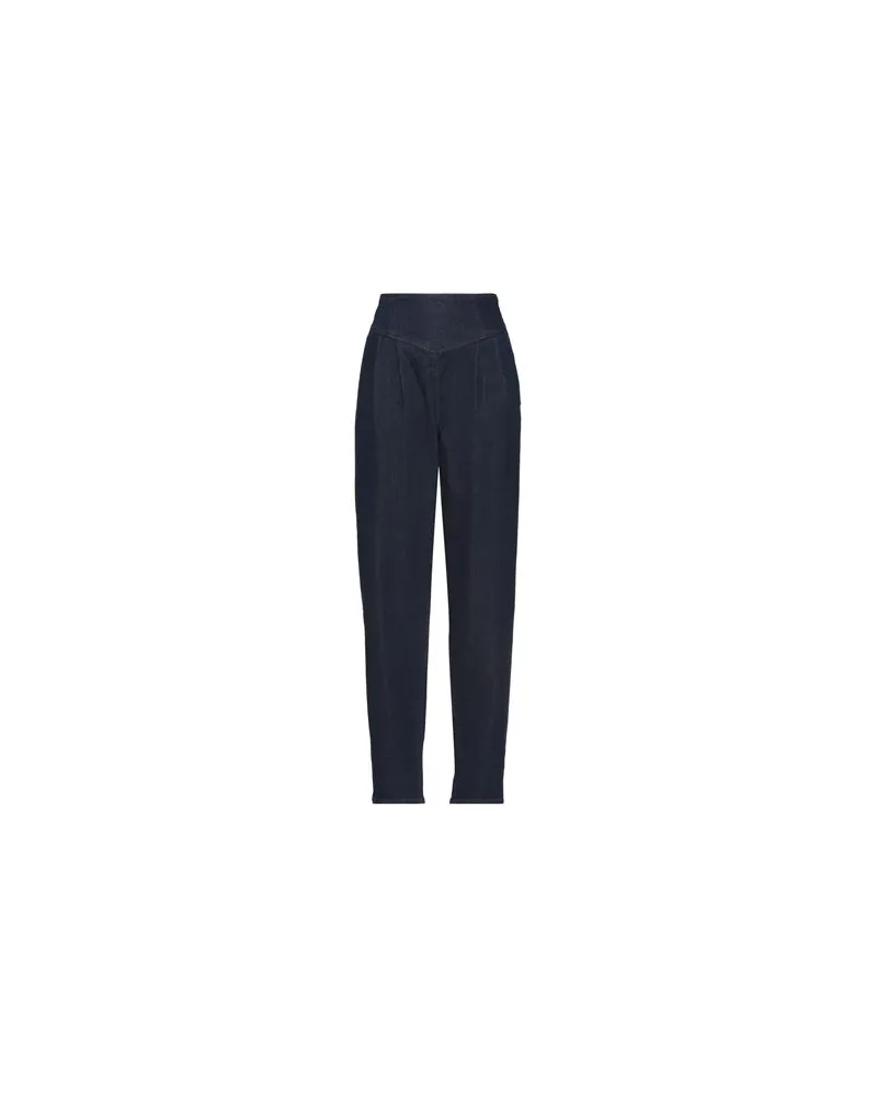 Patrizia Pepe HOSEN & RÖCKE - Jeanshosenauf YOOX.COM Blau
