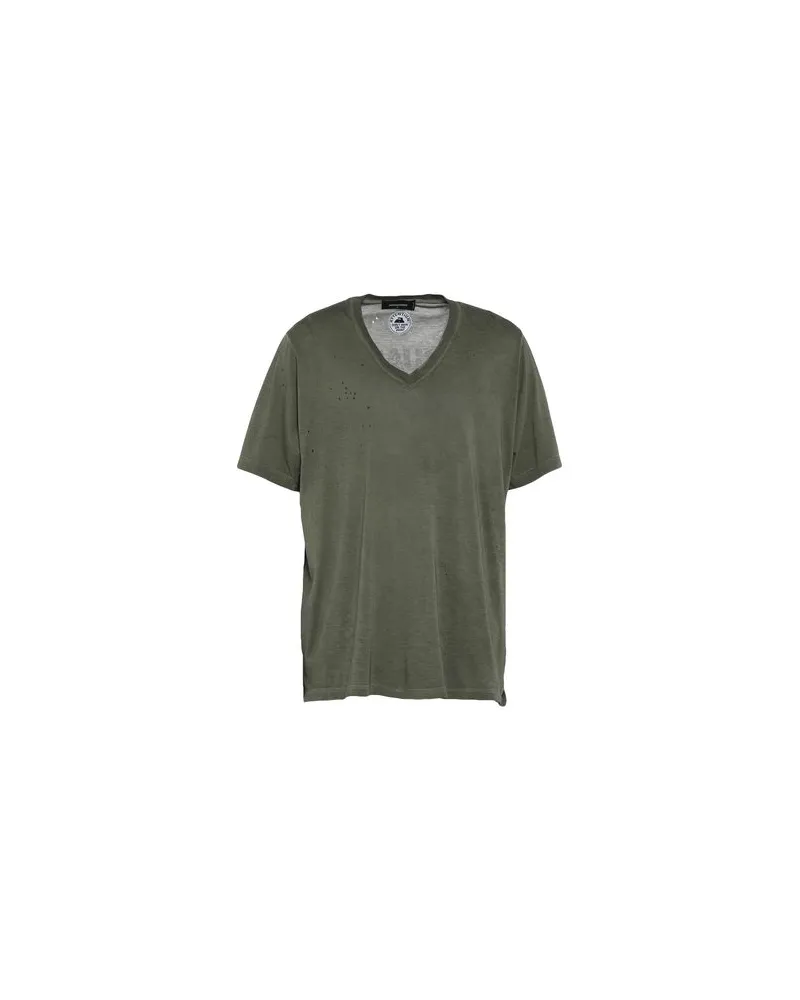 Dsquared2 TOPS - T-shirtsauf YOOX.COM Militärgrün