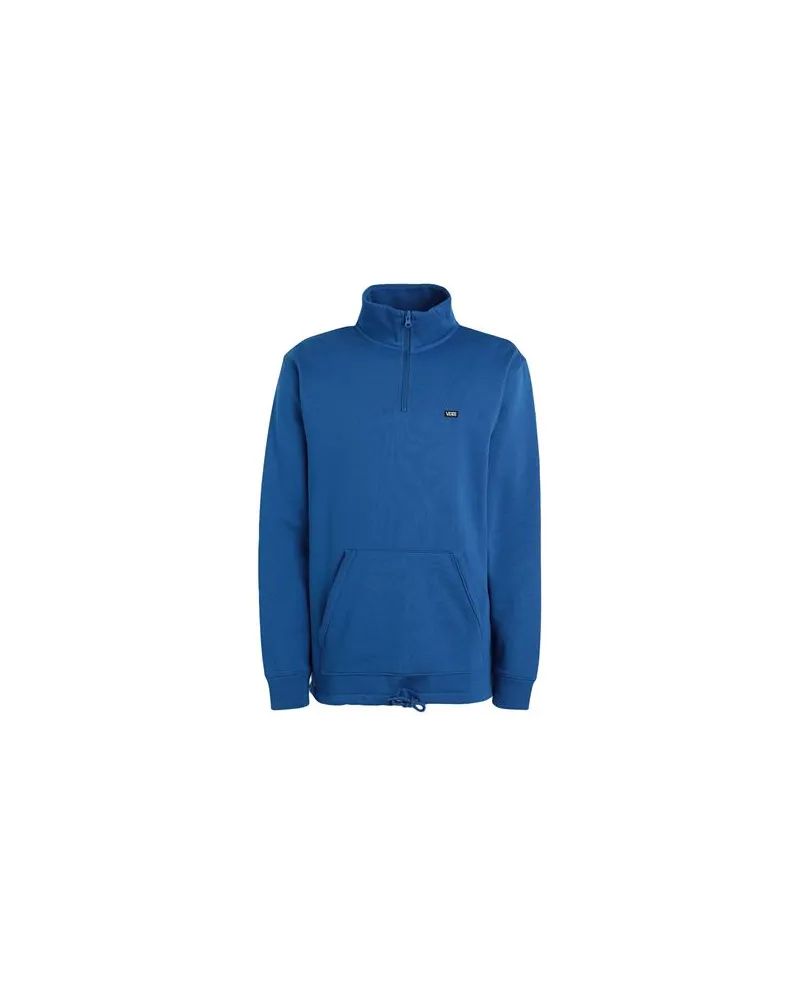 Vans MN VERSA STANDARD Q-ZIP  - TOPS - Sweatshirtsauf YOOX.COM Blau