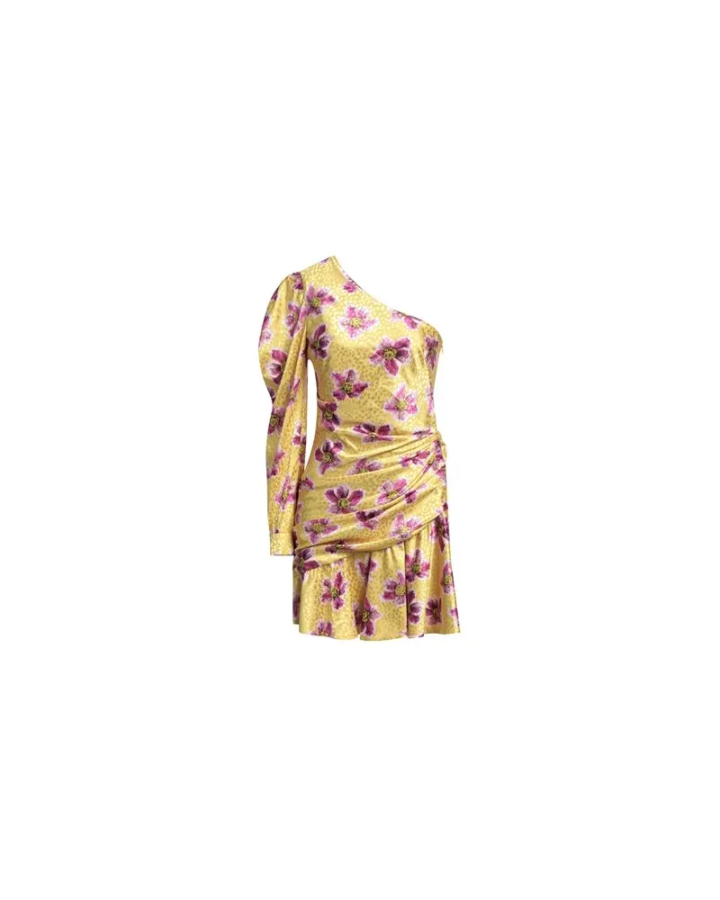 Borgo De Nor KLEIDER - Mini-Kleiderauf YOOX.COM Senf
