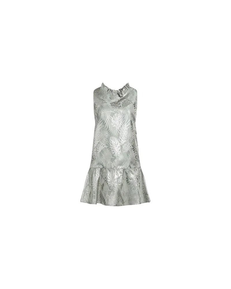 ROSSOPURO KLEIDER - Mini-Kleiderauf YOOX.COM Salbeigrün