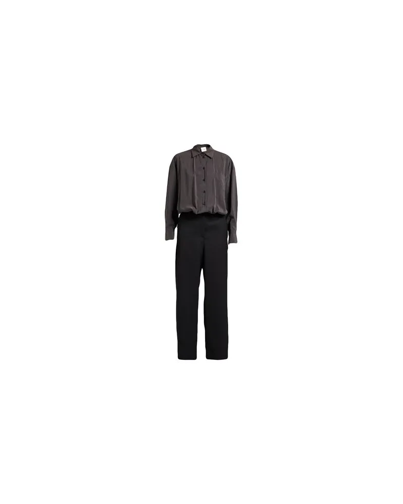 ALYSI CHOCOLAT - OVERALLS - Jumpsuitsauf YOOX.COM Braungrau