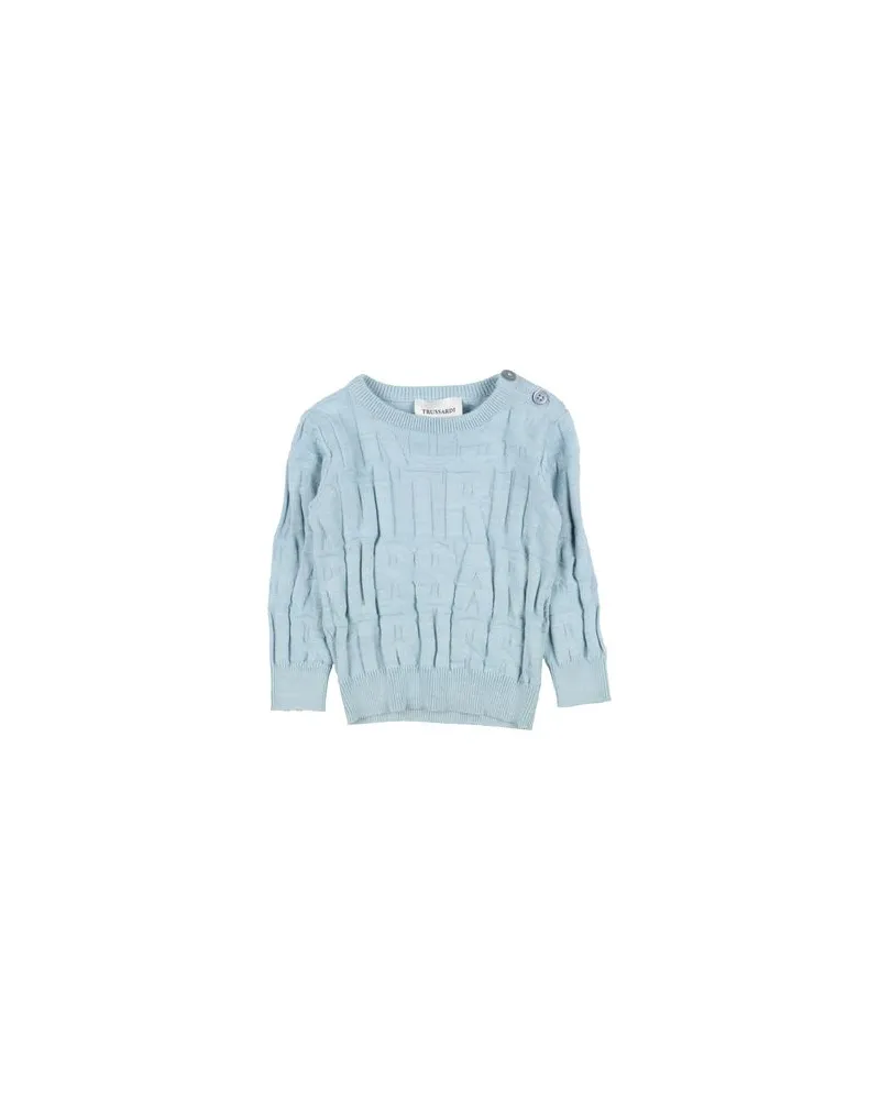 Trussardi STRICKWAREN - Pulloverauf YOOX.COM Himmelblau