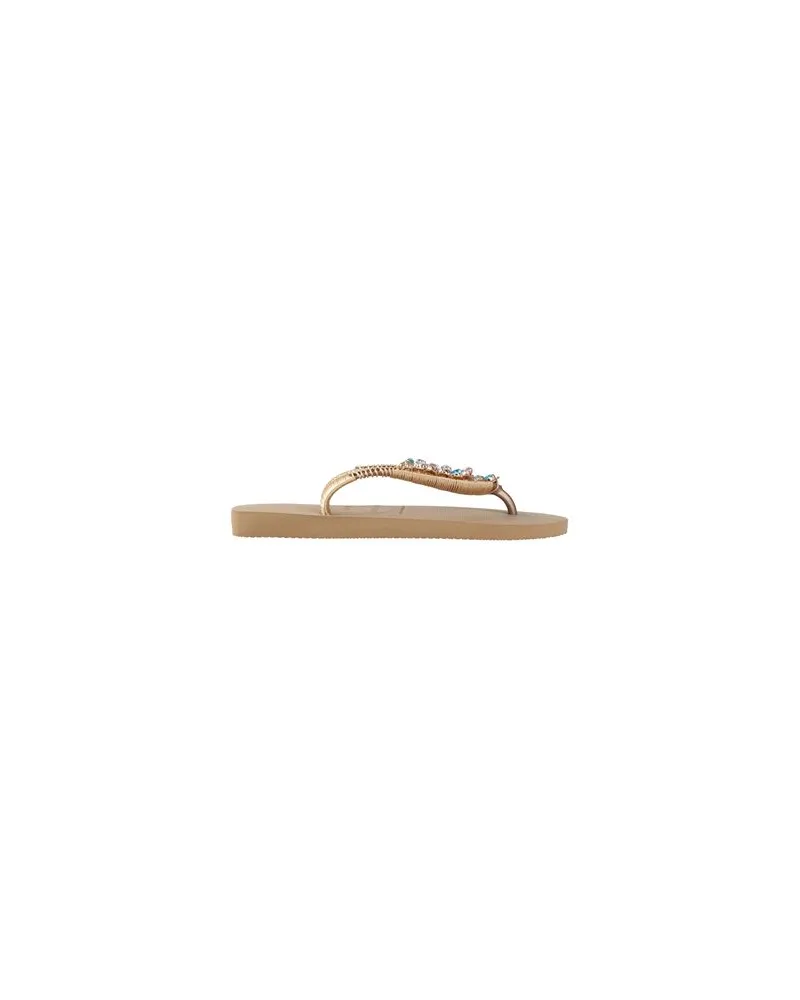 Havaianas SCHUHE - Zehentrennerauf YOOX.COM Gold