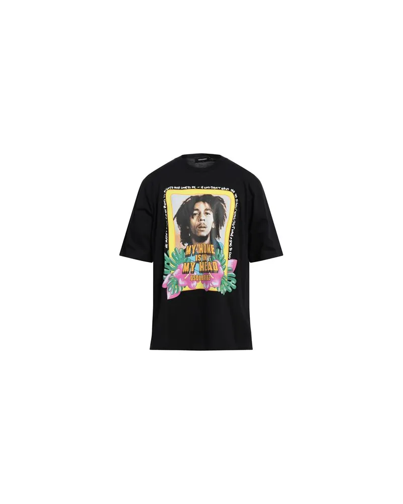 Dsquared2 TOPS - T-shirtsauf YOOX.COM Schwarz