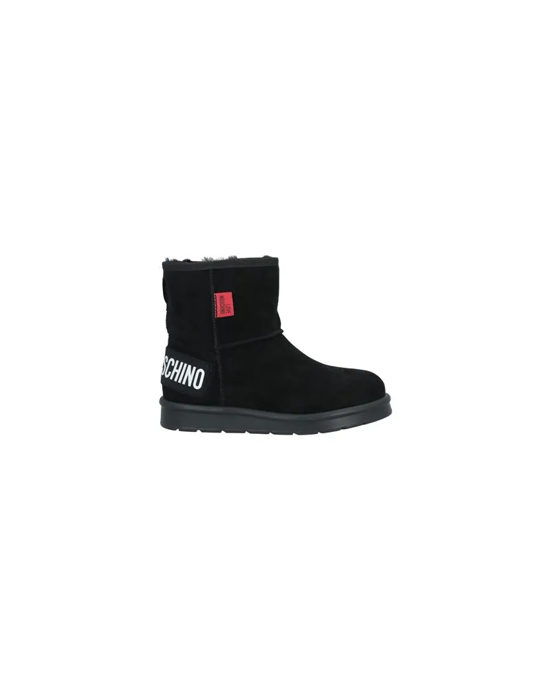 Moschino SCHUHE - Stiefelettenauf YOOX.COM Schwarz