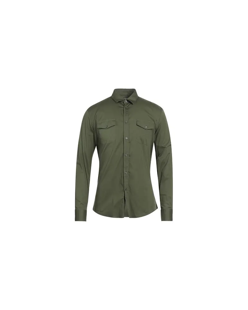 Daniele Alessandrini TOPS - Hemdenauf YOOX.COM Militärgrün