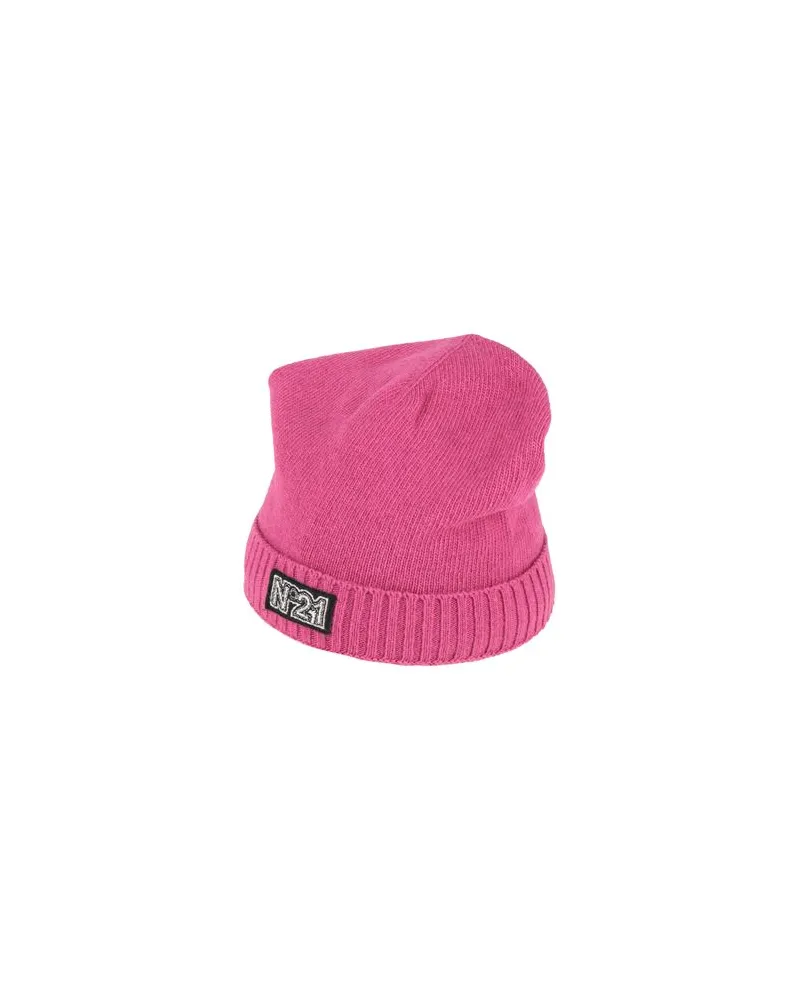 N° 21 ACCESSOIRES - Mützen & Hüteauf YOOX.COM Fuchsia