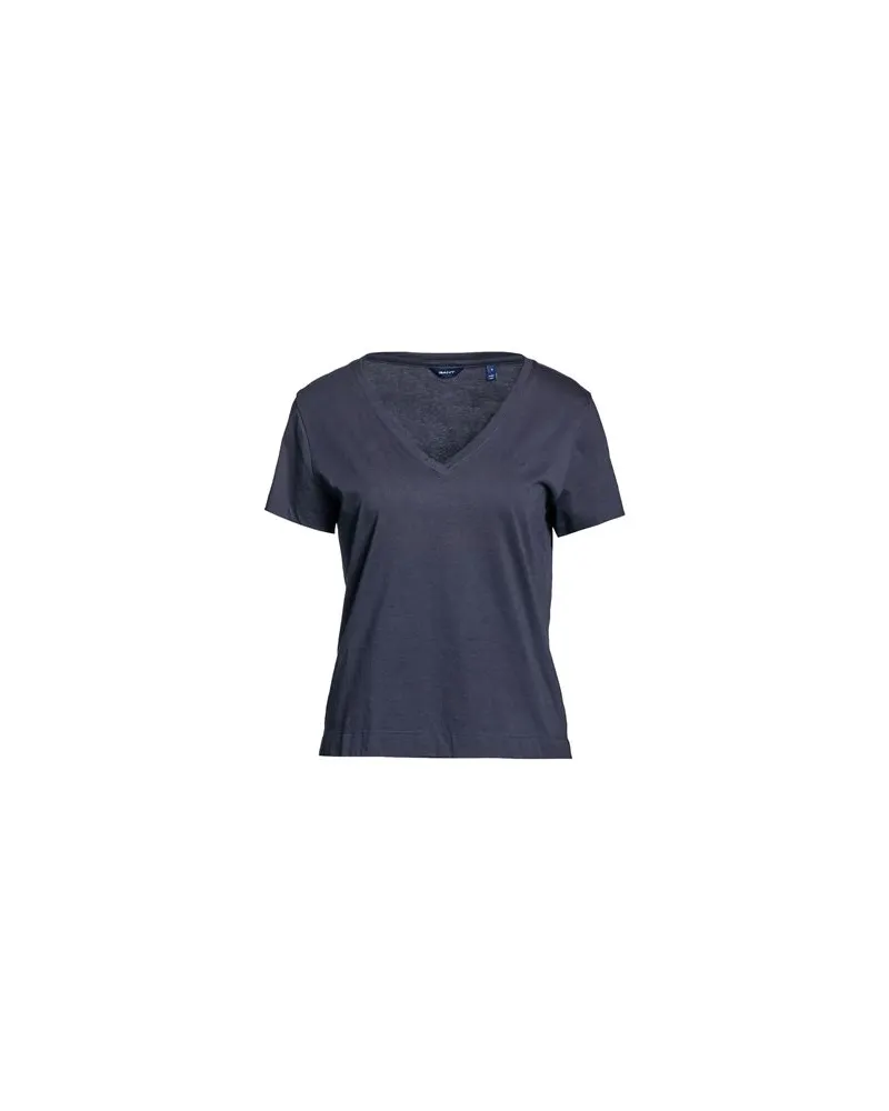 Gant TOPS - T-shirtsauf YOOX.COM Marineblau