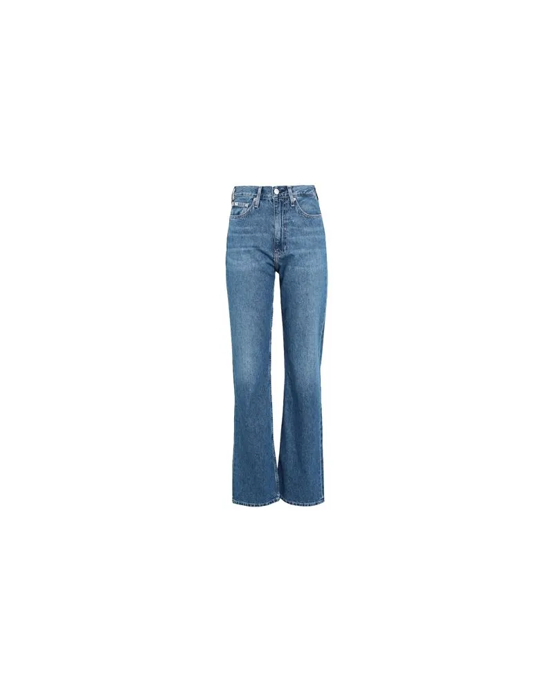 Calvin Klein HOSEN & RÖCKE - Jeanshosenauf YOOX.COM Blau