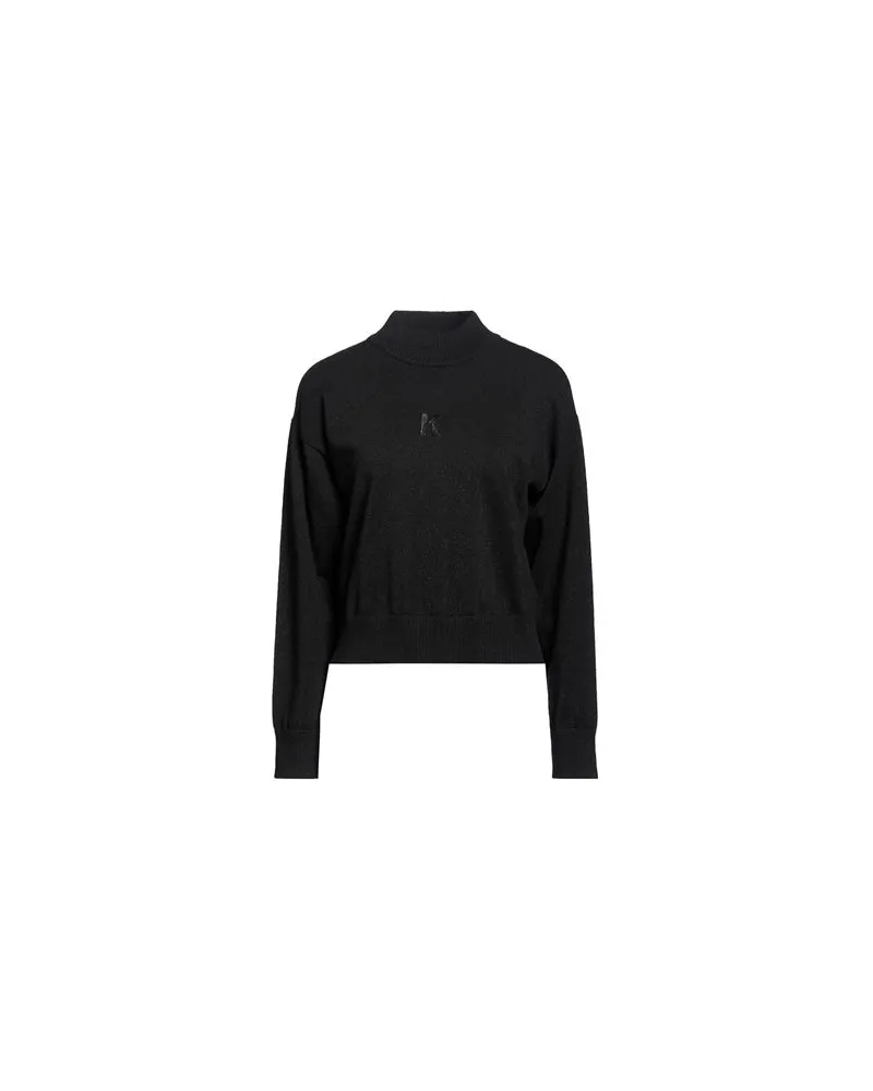 Karl Lagerfeld STRICKWAREN - Rollkragenpulloverauf YOOX.COM Schwarz