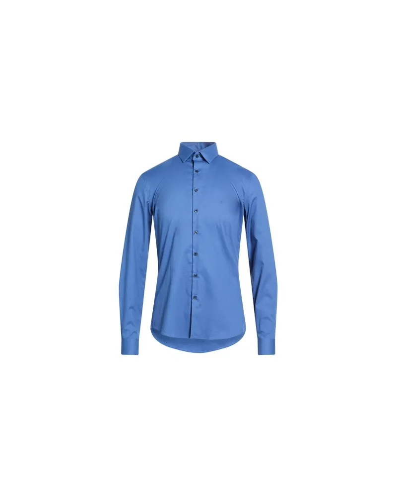 Calvin Klein TOPS - Hemdenauf YOOX.COM Taubenblau