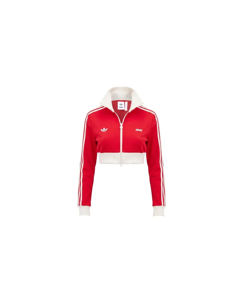 adidas TOPS - Sweatshirtsauf YOOX.COM Rot