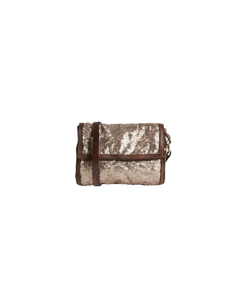 Caterina Lucchi GOLD - TASCHEN - Umhängetascheauf YOOX.COM Dunkelbraun