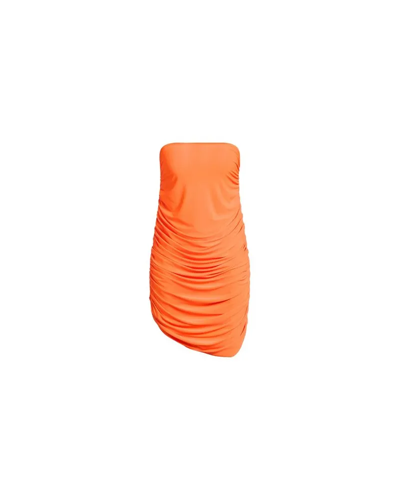 Norma Kamali KLEIDER - Mini-Kleiderauf YOOX.COM Orange