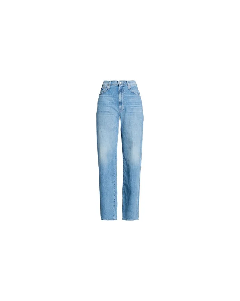 Mother HOSEN & RÖCKE - Jeanshosenauf YOOX.COM Blau