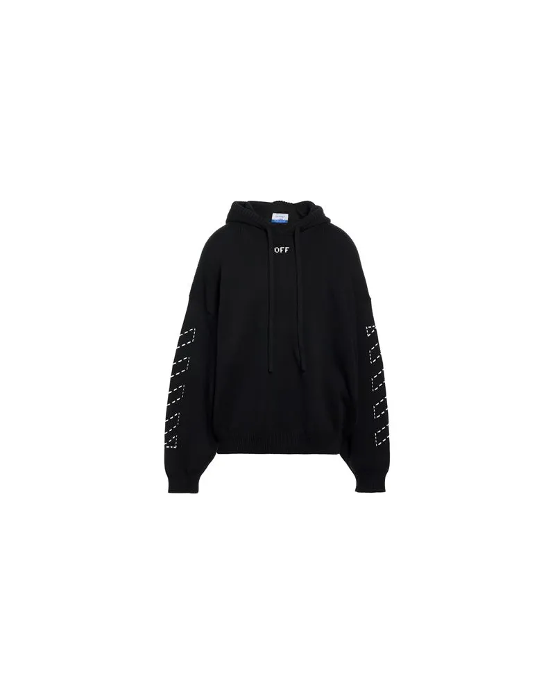OFF-WHITE STRICKWAREN - Pulloverauf YOOX.COM Schwarz