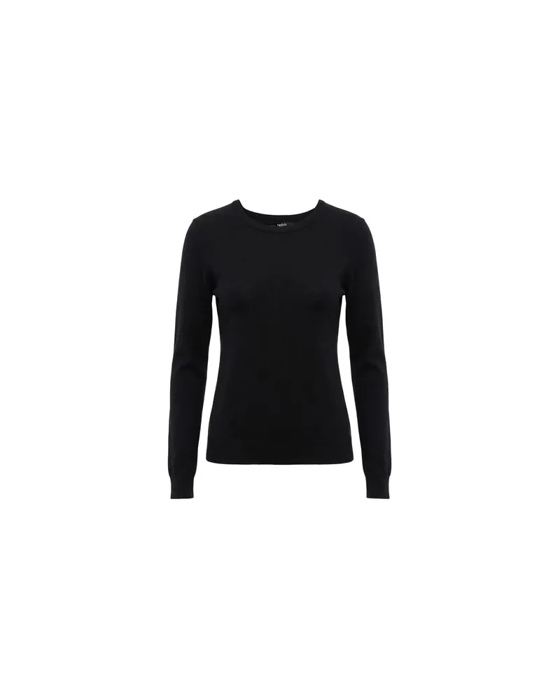 RELISH STRICKWAREN - Pulloverauf YOOX.COM Schwarz