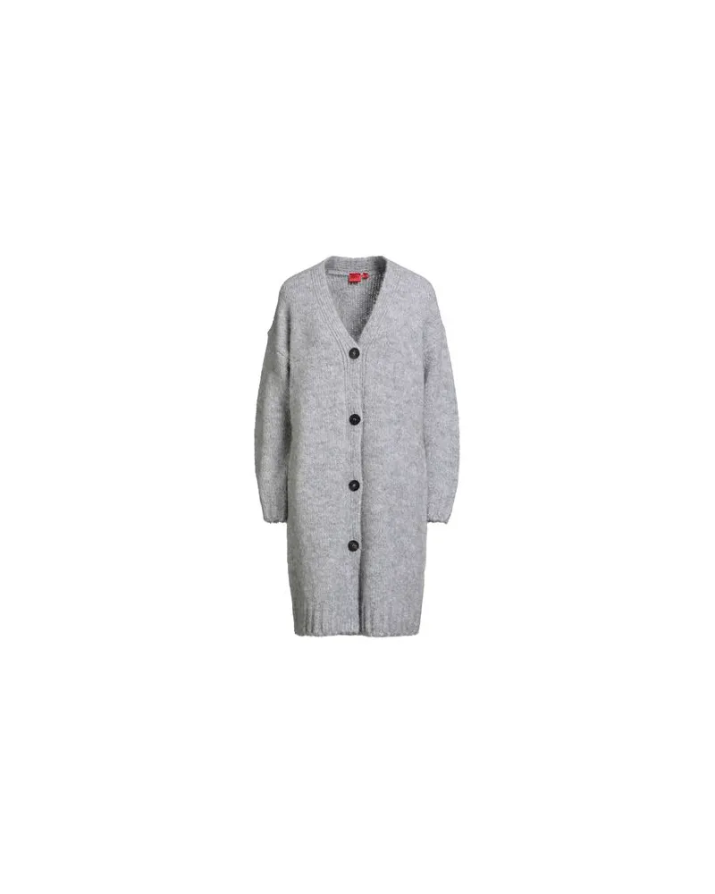 HUGO BOSS STRICKWAREN - Strickjackenauf YOOX.COM Grau