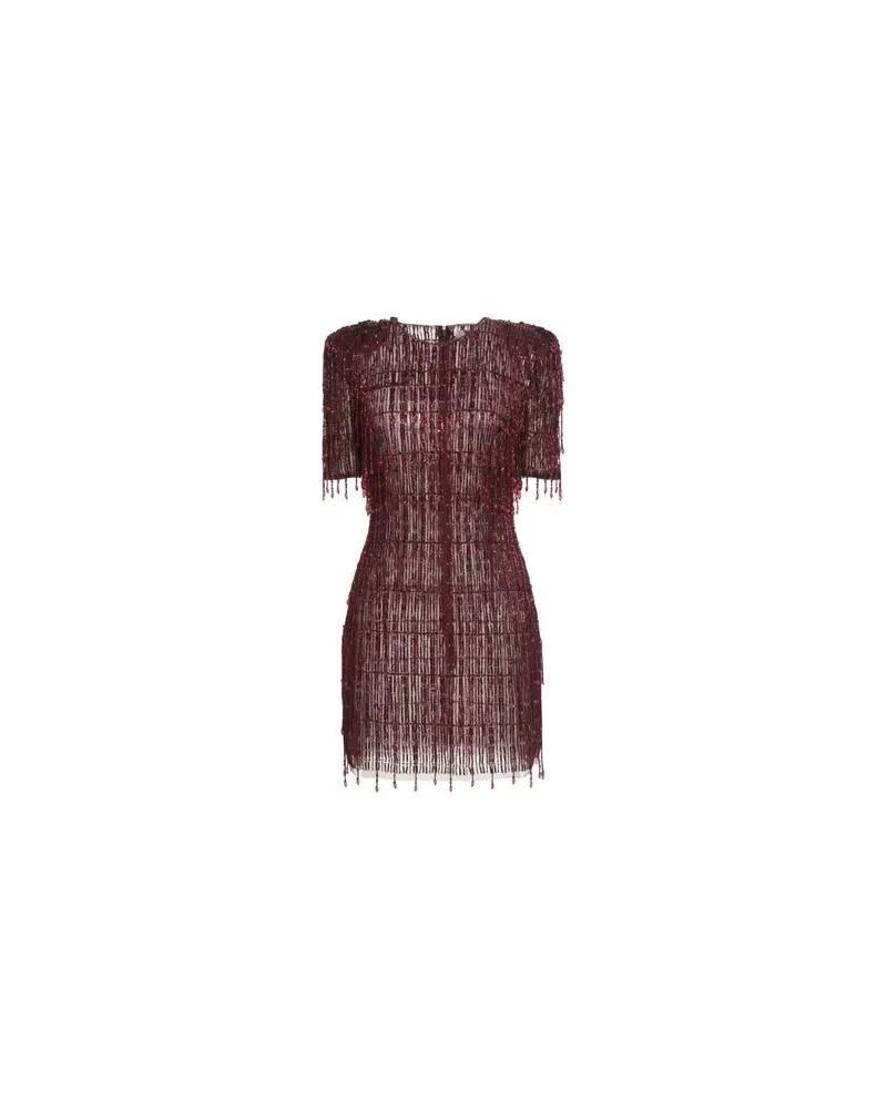 Elisabetta Franchi KLEIDER - Mini-Kleiderauf YOOX.COM Bordeaux