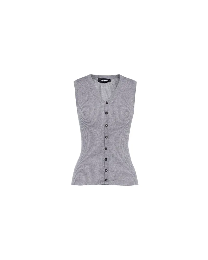 Dsquared2 STRICKWAREN - Strickjackenauf YOOX.COM Grau