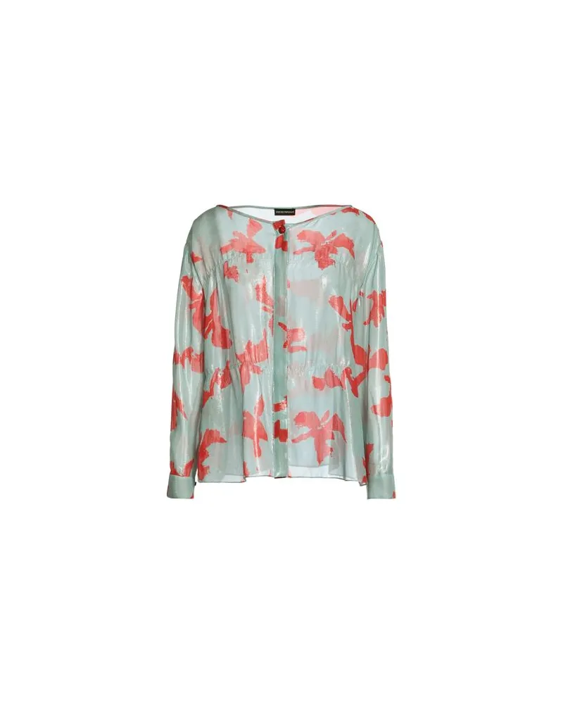 Emporio Armani TOPS - Hemdenauf YOOX.COM Himmelblau
