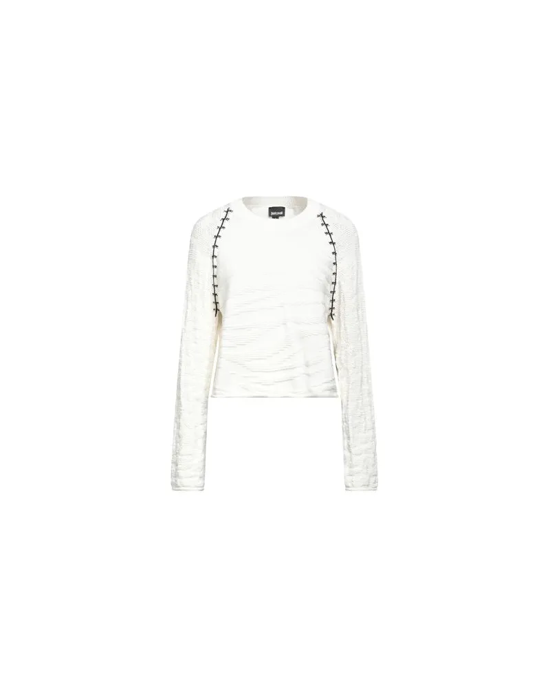 Just Cavalli STRICKWAREN - Pulloverauf YOOX.COM Weiß