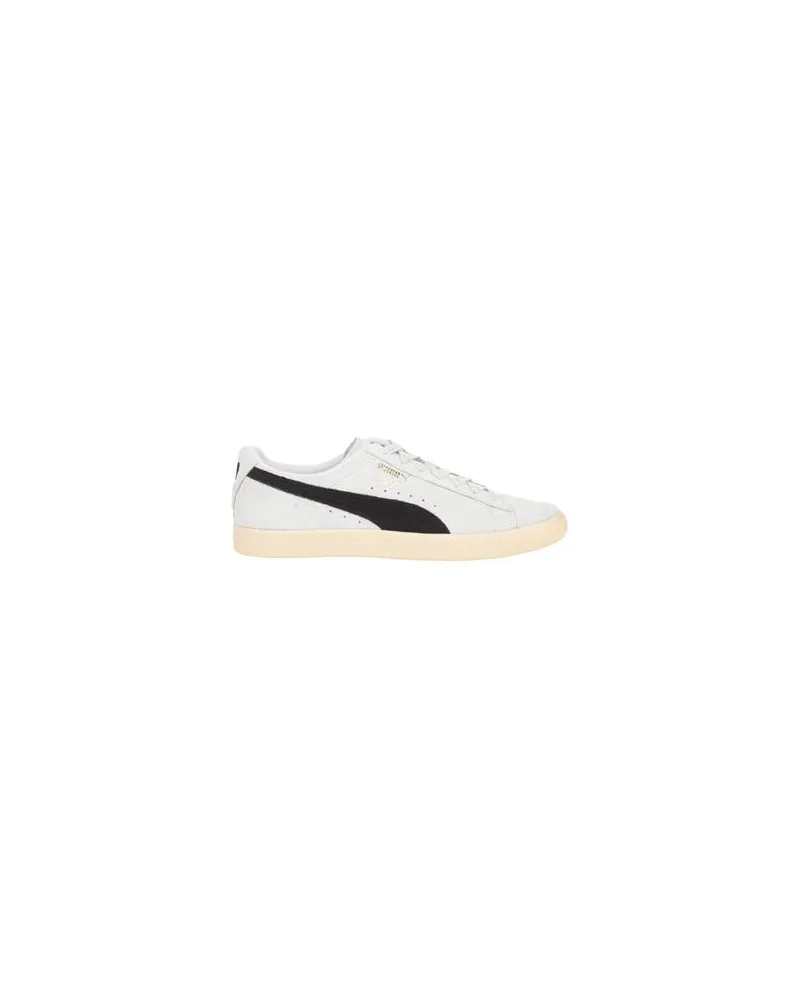 Puma Clyde Hairy Suede  - SCHUHE - Sneakersauf YOOX.COM Hellgrau